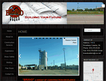 Tablet Screenshot of bravo-builders.com